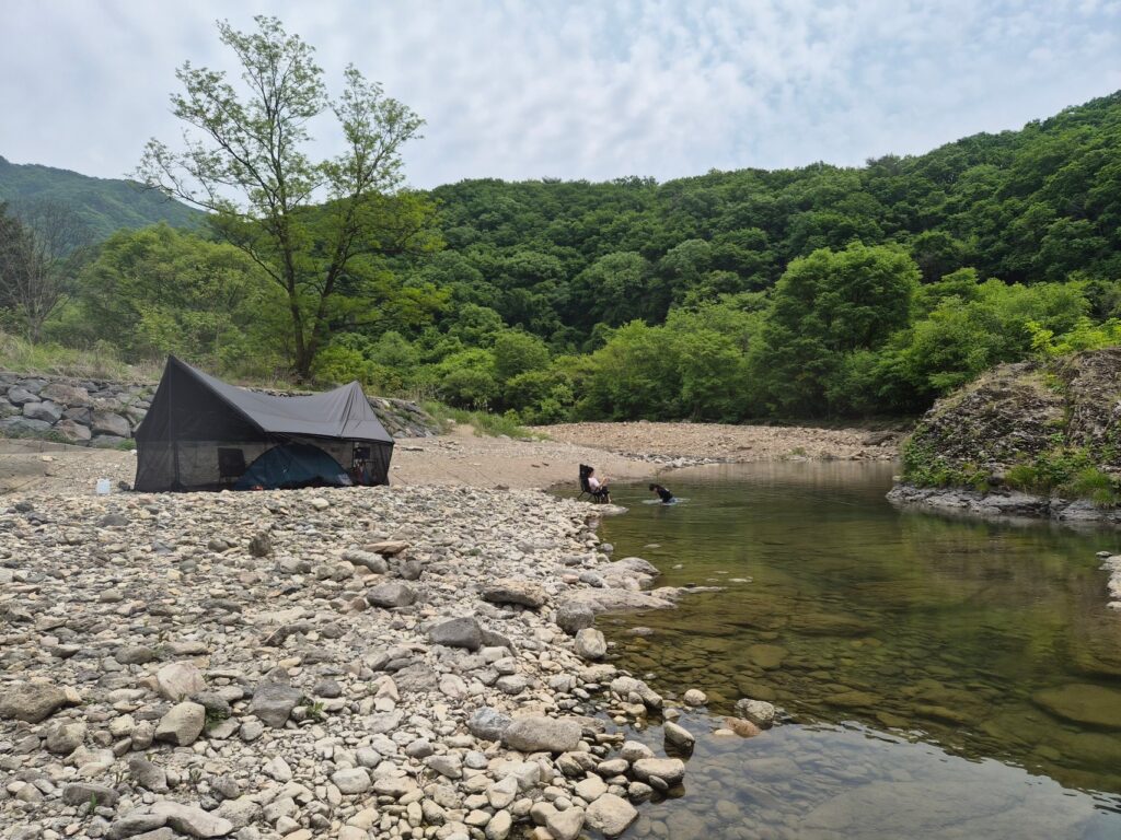 서울 근교 노지 계곡