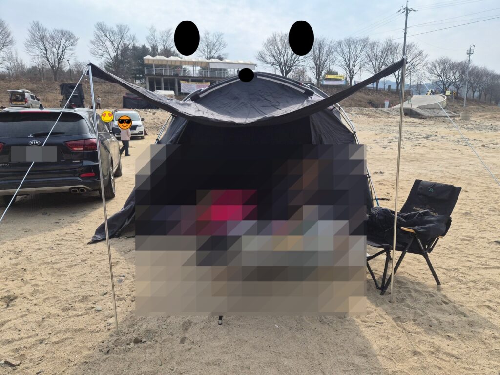 서울 근교 노지 캠핑 한탄강 제드베타블랙펄