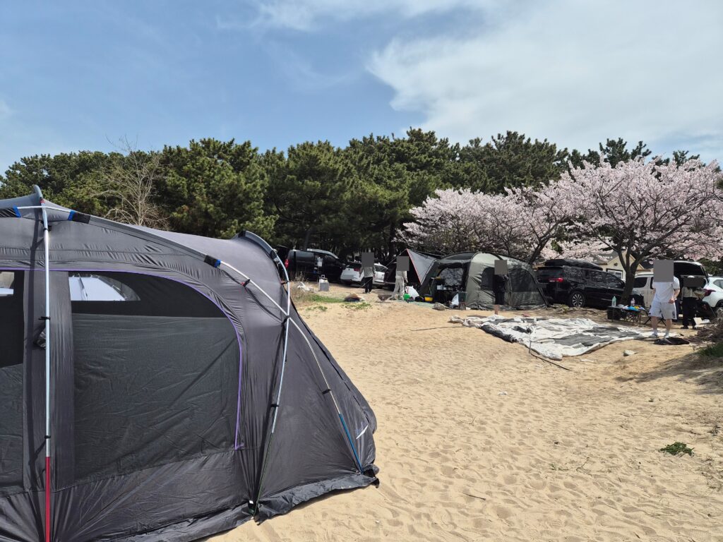 인천 실미도 유원지 아이와 당일치기 캠핑 1