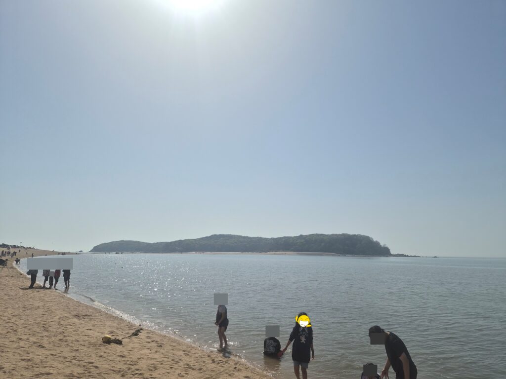 인천 실미도 유원지 아이와 당일치기 캠핑 2