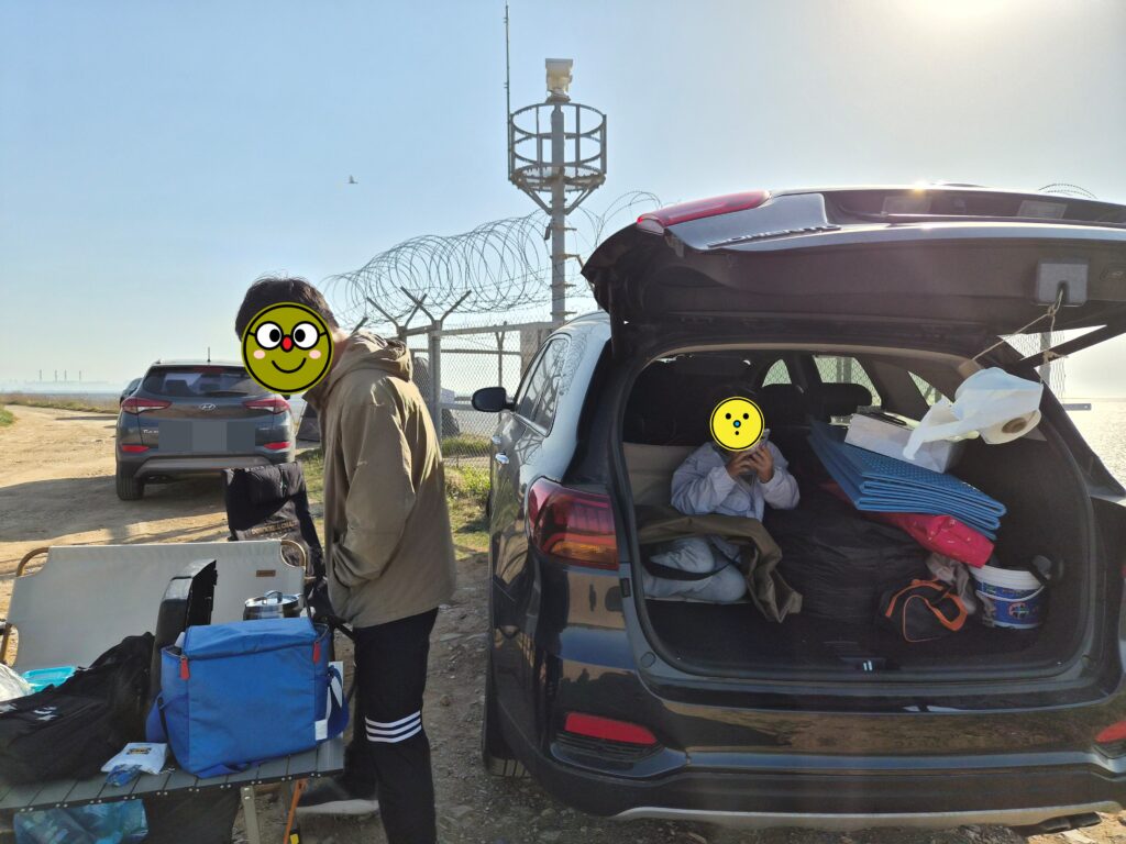 화성 노지 캠핑 매향리 평화생태공원 차박2