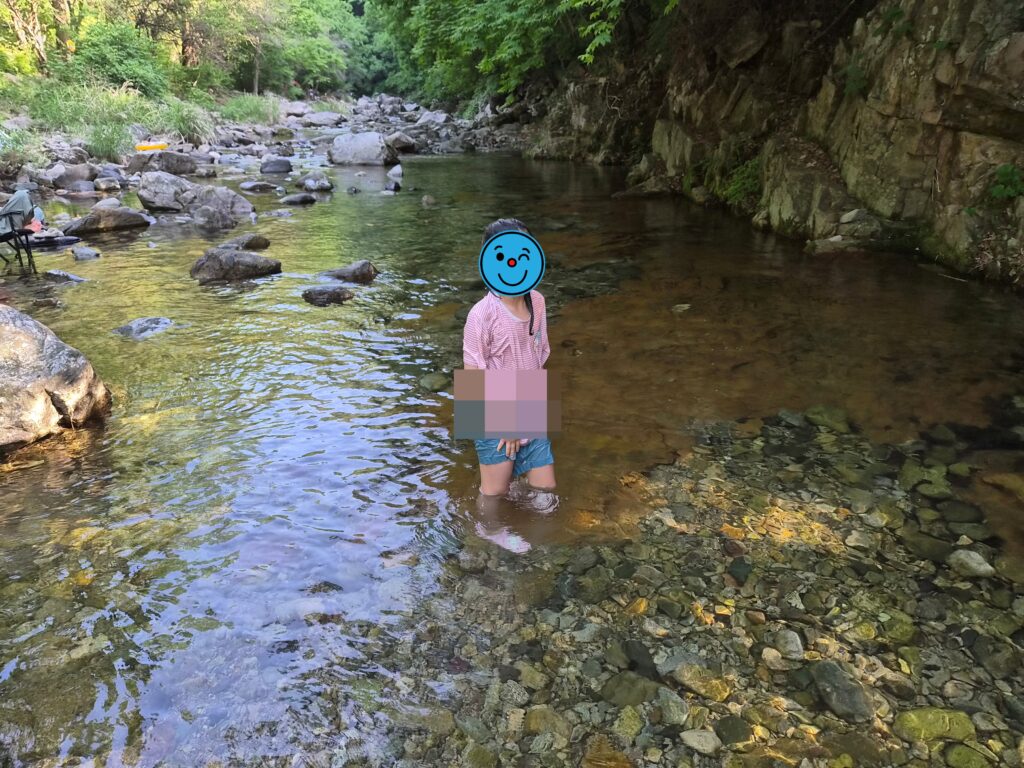 횡성 병지방계곡 물놀이4