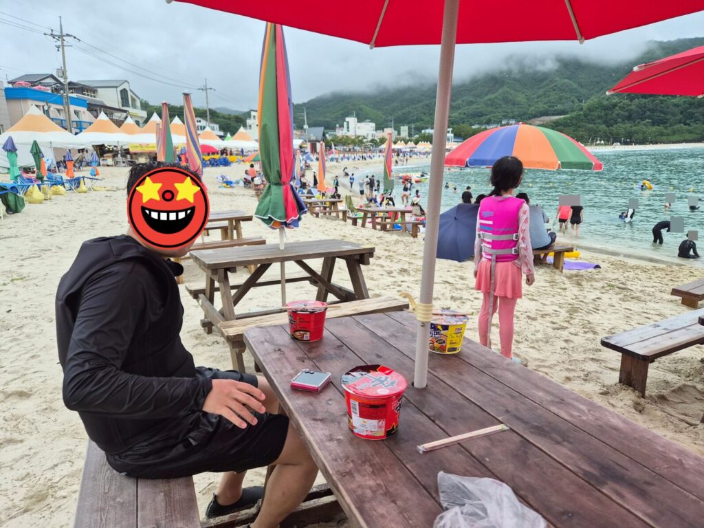 용화방파제-라면